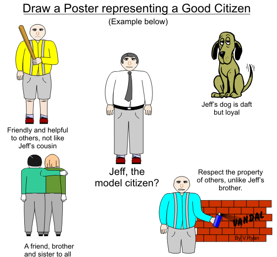 people being a good citizen